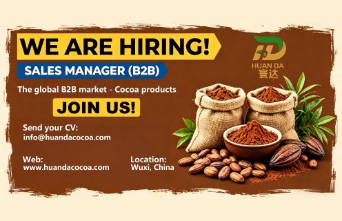 Join Our Team: Sales Manager — Cocoa Products (Overseas Markets)
